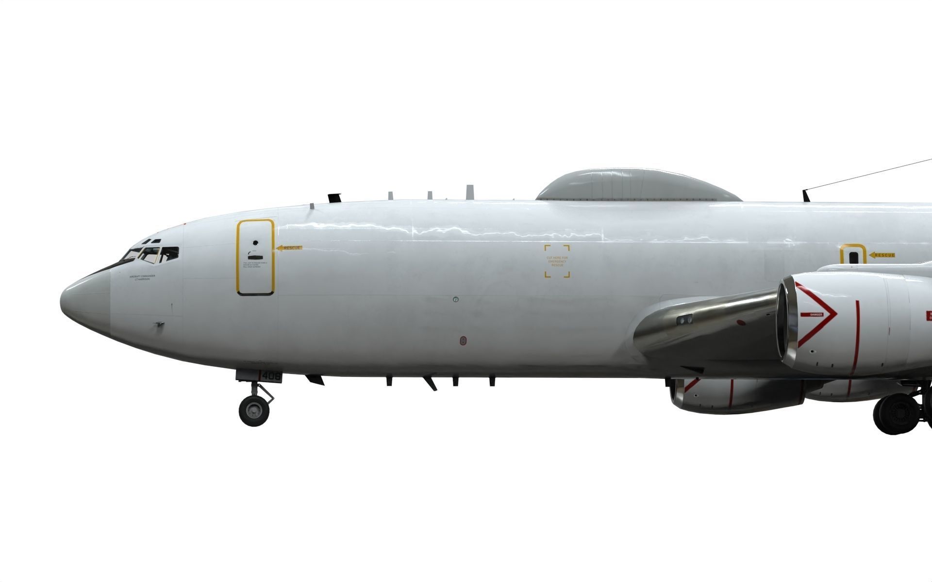 Boeing E-6 Mercury 3D model_4