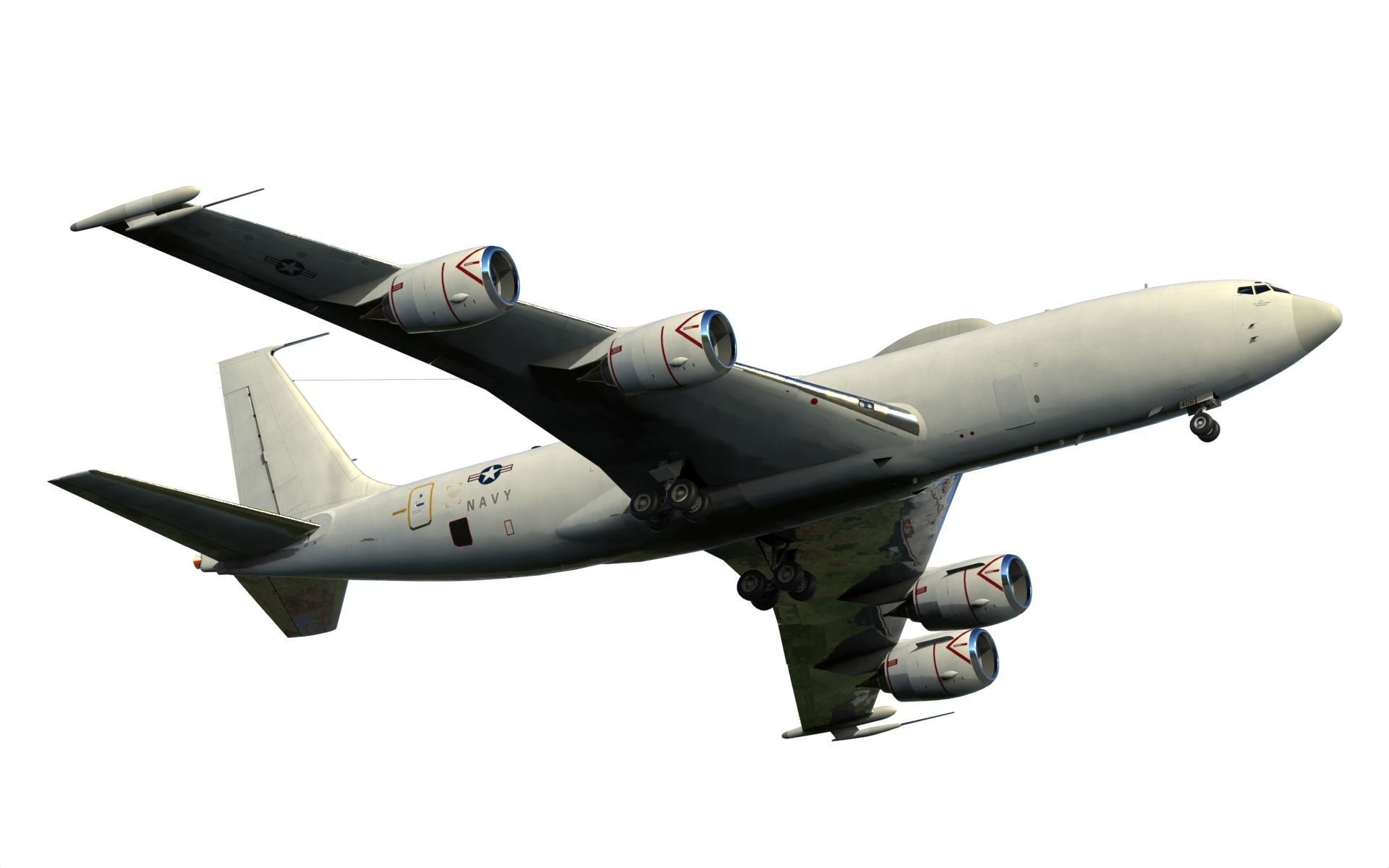 Boeing E-6 Mercury 3D model_1