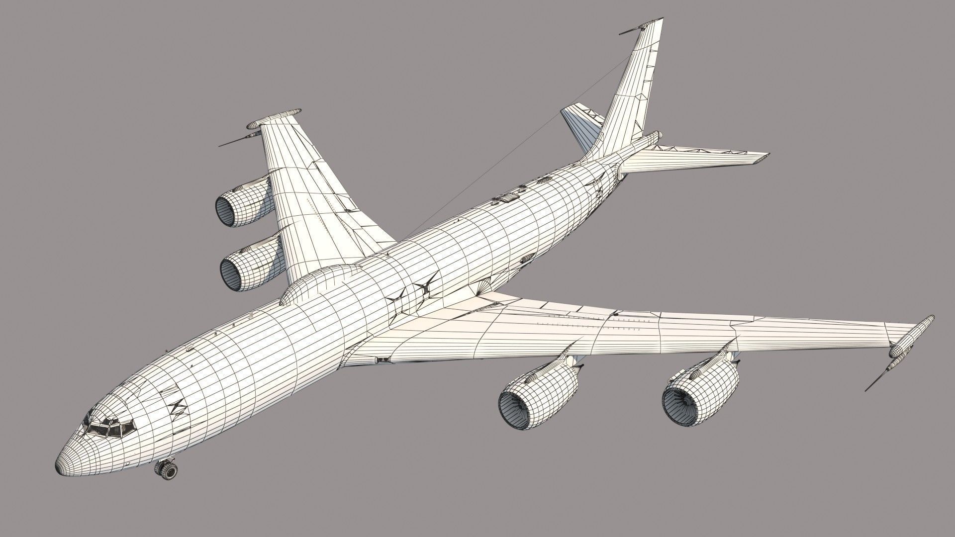 Boeing E-6 Mercury 3D model_12