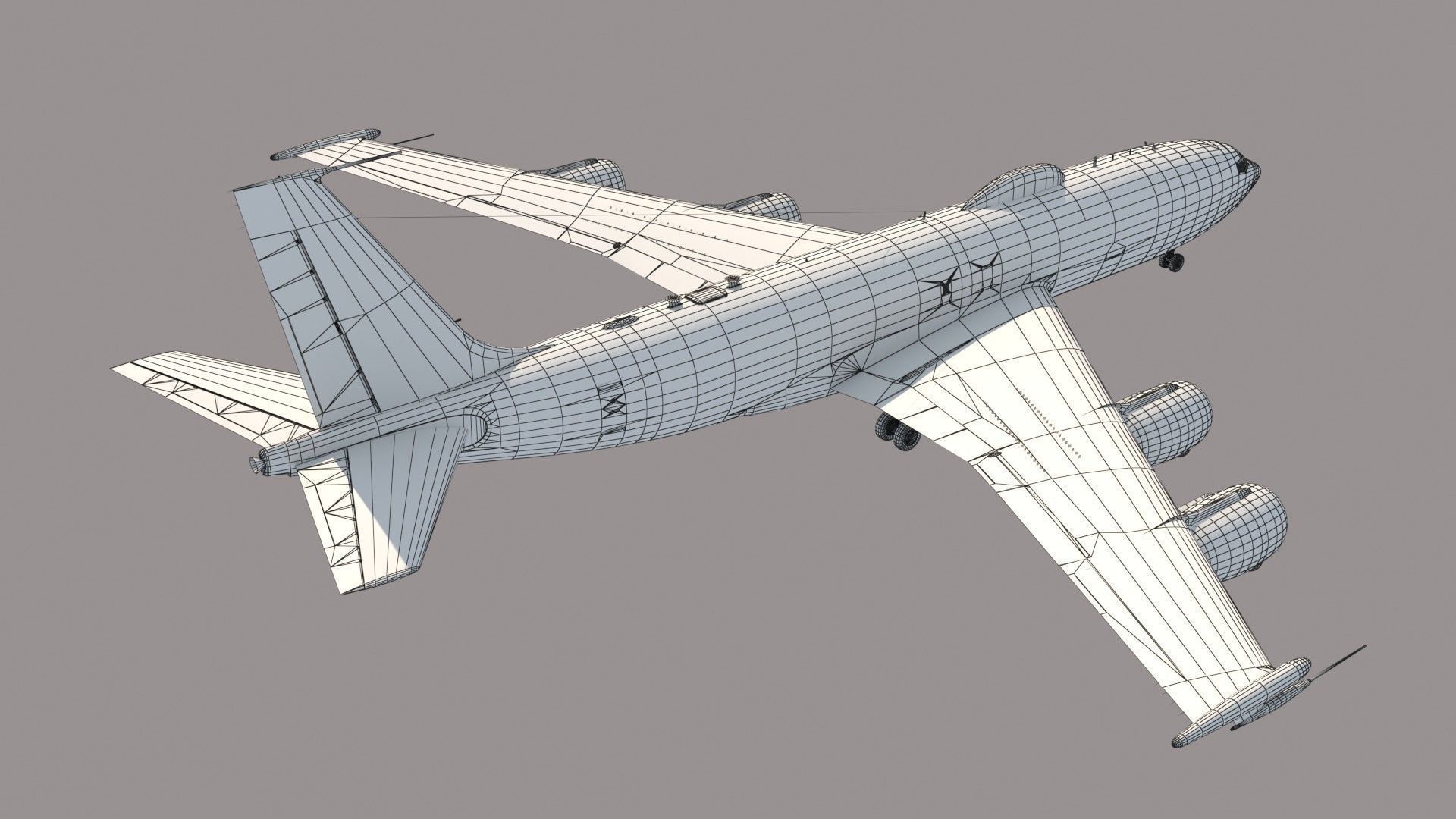 Boeing E-6 Mercury 3D model_13