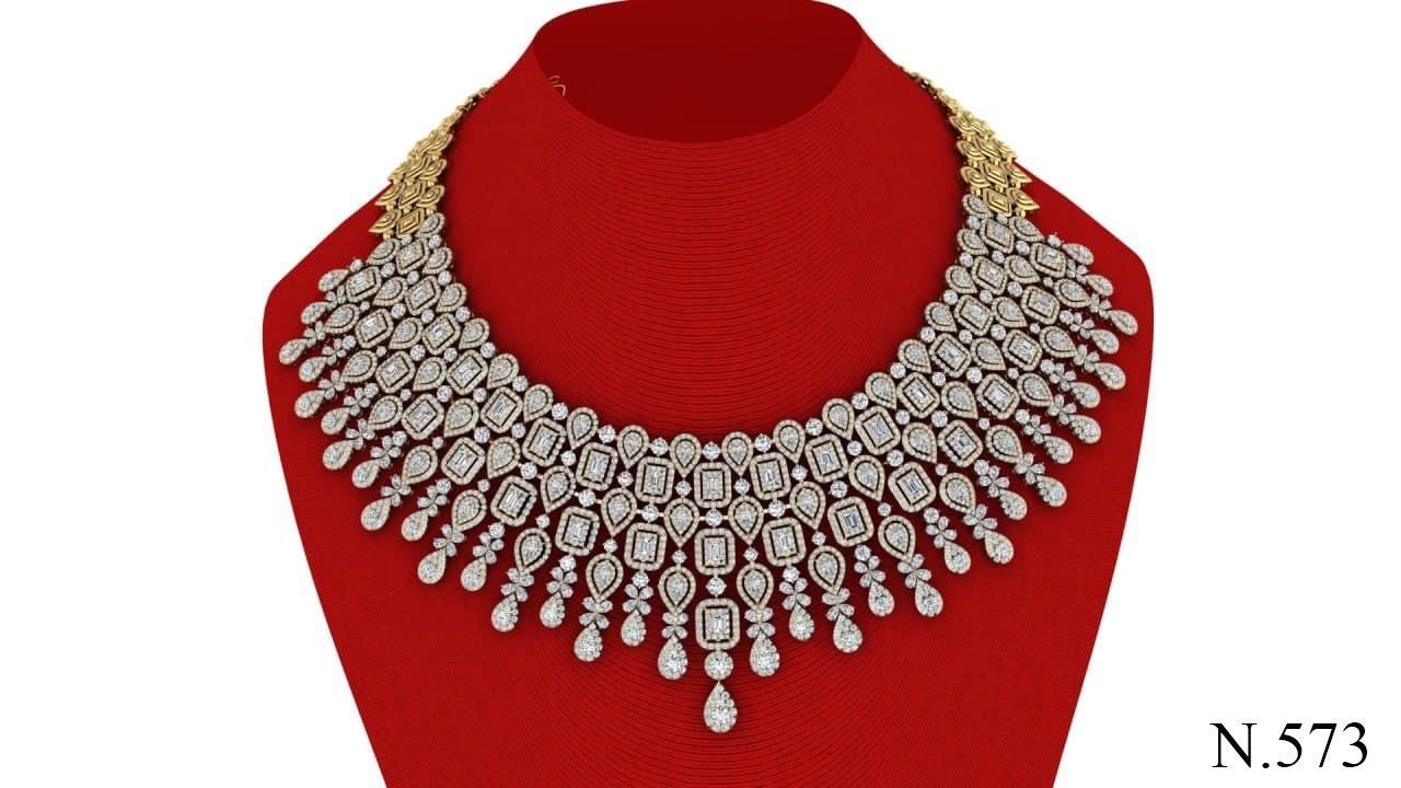 necklaces colorful necklace 3D print model_1