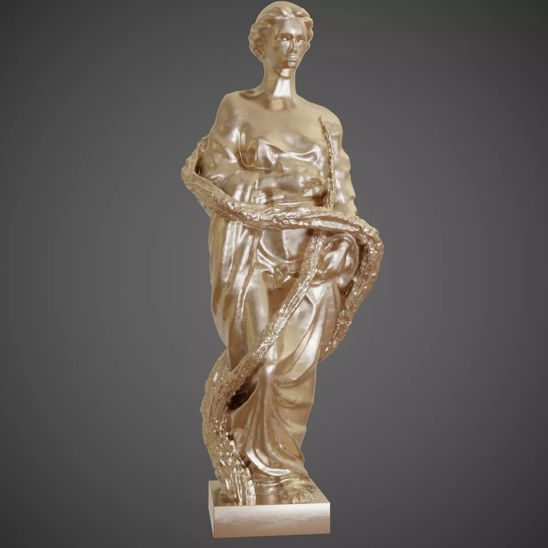 Kaliope 3D scanned model Free 3D model