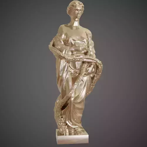 Kaliope 3D scanned model Free 3D model