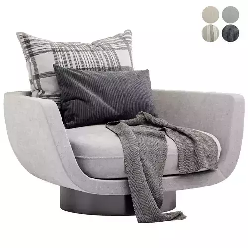 Rua Ipanema lounge chair 3D model