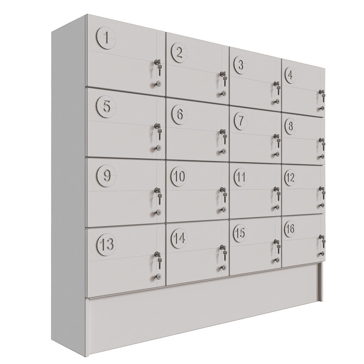 Luggage Storage 3D model_7