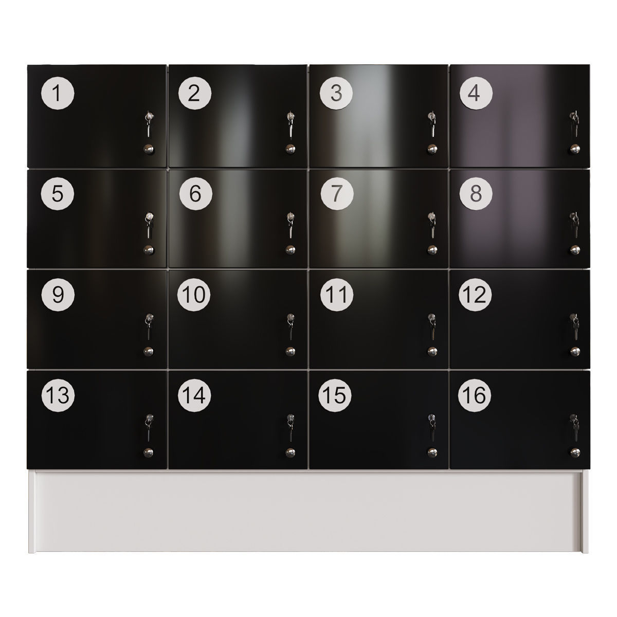 Luggage Storage 3D model_2