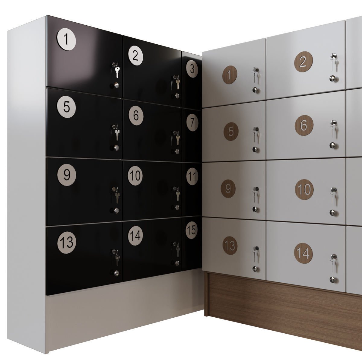 Luggage Storage 3D model_6