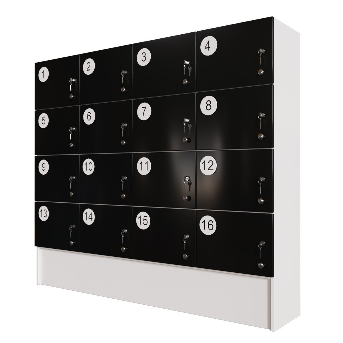 Luggage Storage 3D model_1