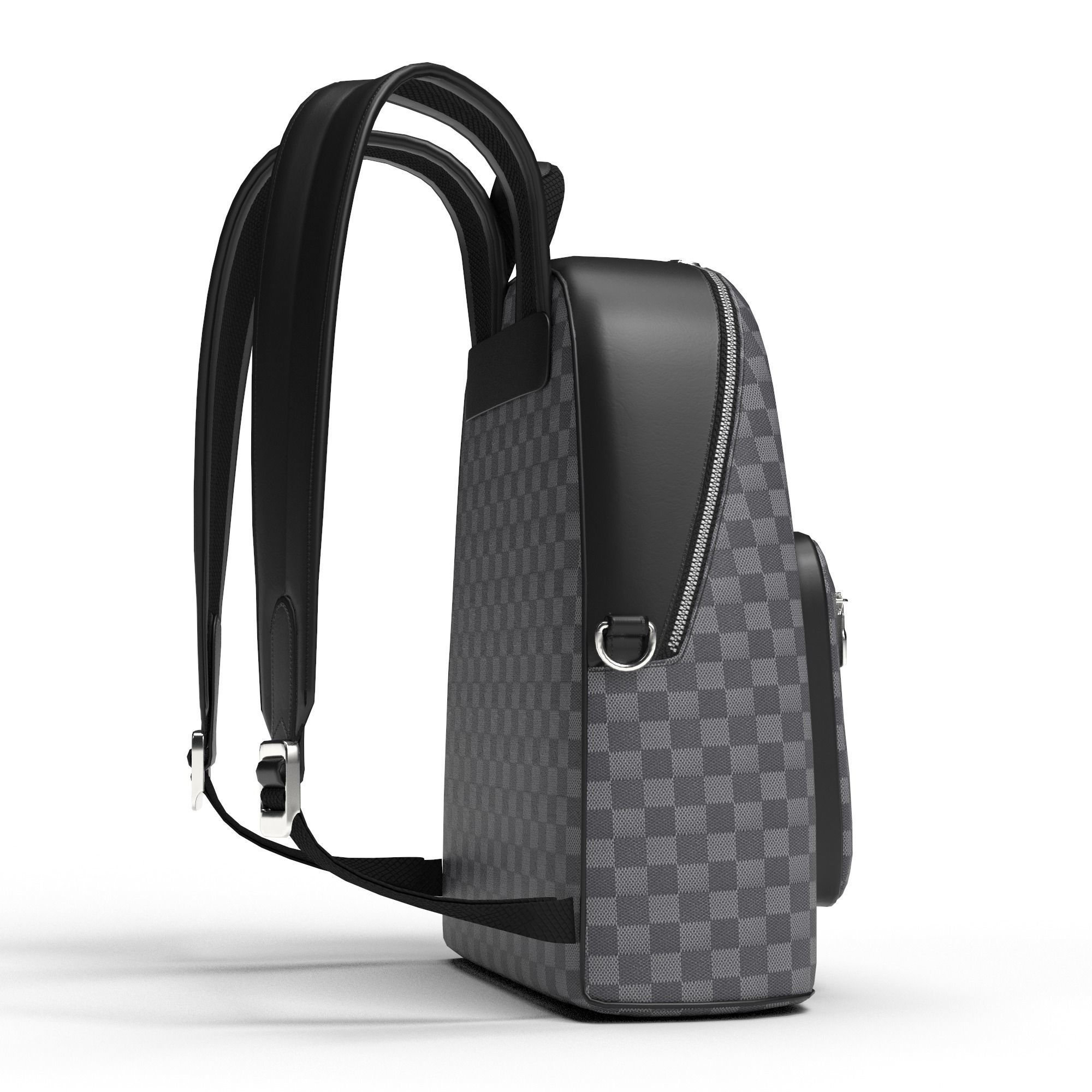 Louis-vuitton-josh-damier-graphite-canvas-bags louis vuitton ... Low-poly 3D model_10