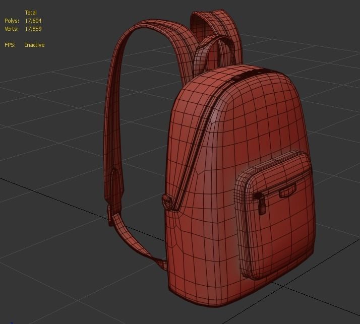 Louis-vuitton-josh-damier-graphite-canvas-bags louis vuitton ... Low-poly 3D model_13
