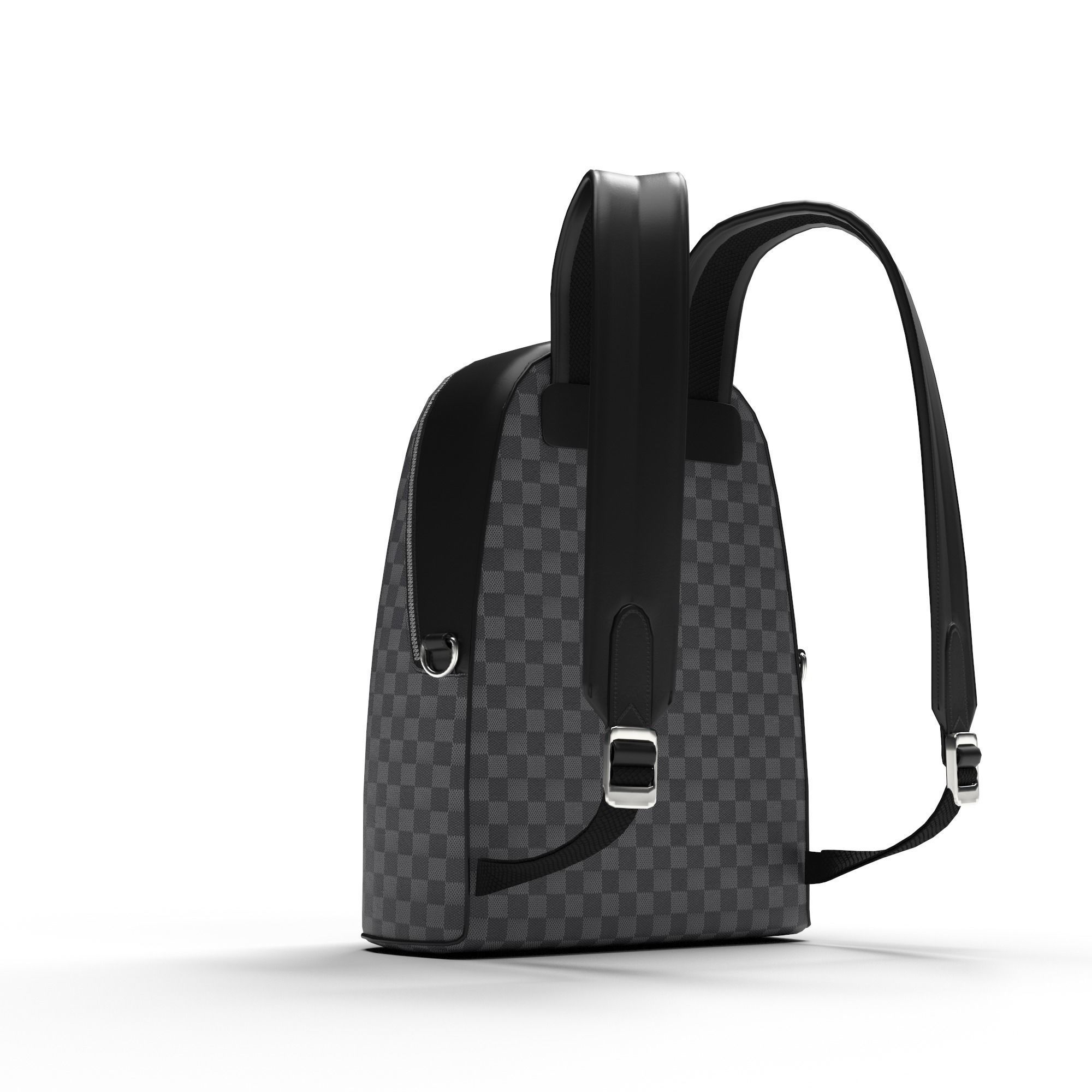 Louis-vuitton-josh-damier-graphite-canvas-bags louis vuitton ... Low-poly 3D model_7