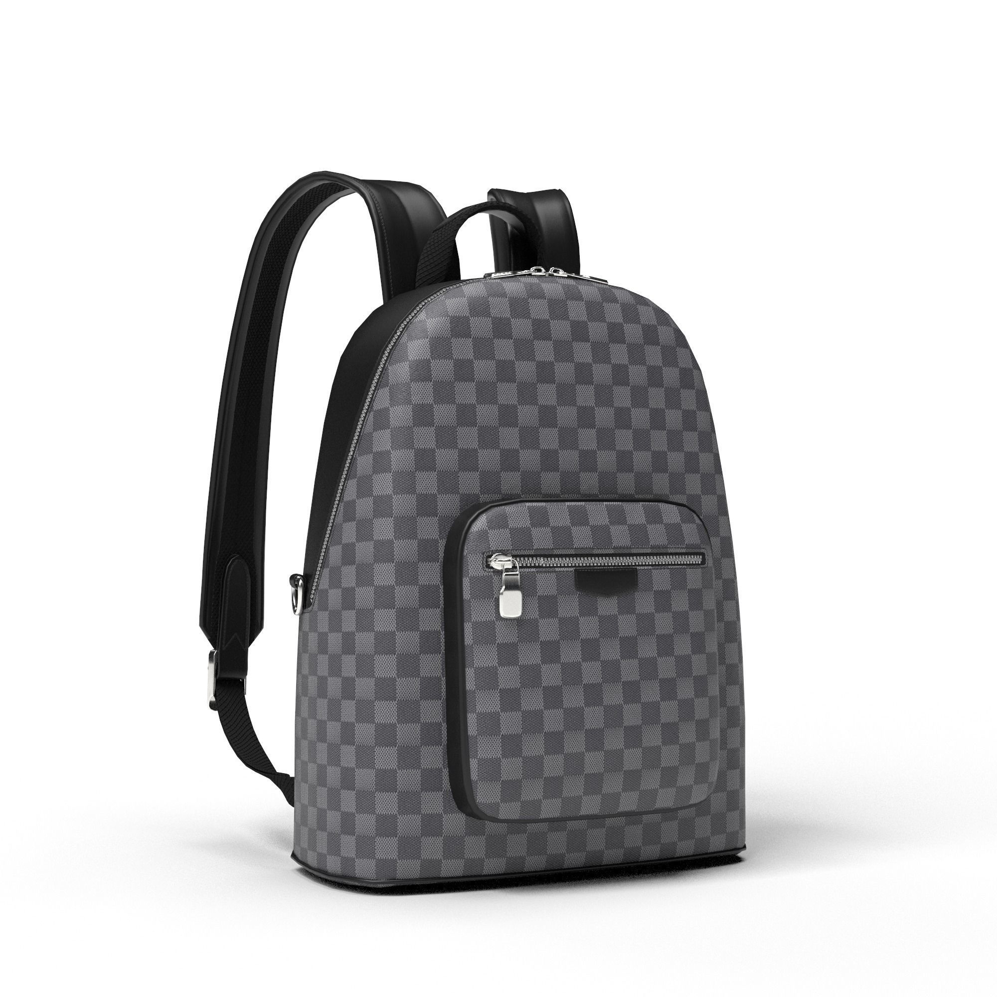 Louis-vuitton-josh-damier-graphite-canvas-bags louis vuitton ... Low-poly 3D model_1