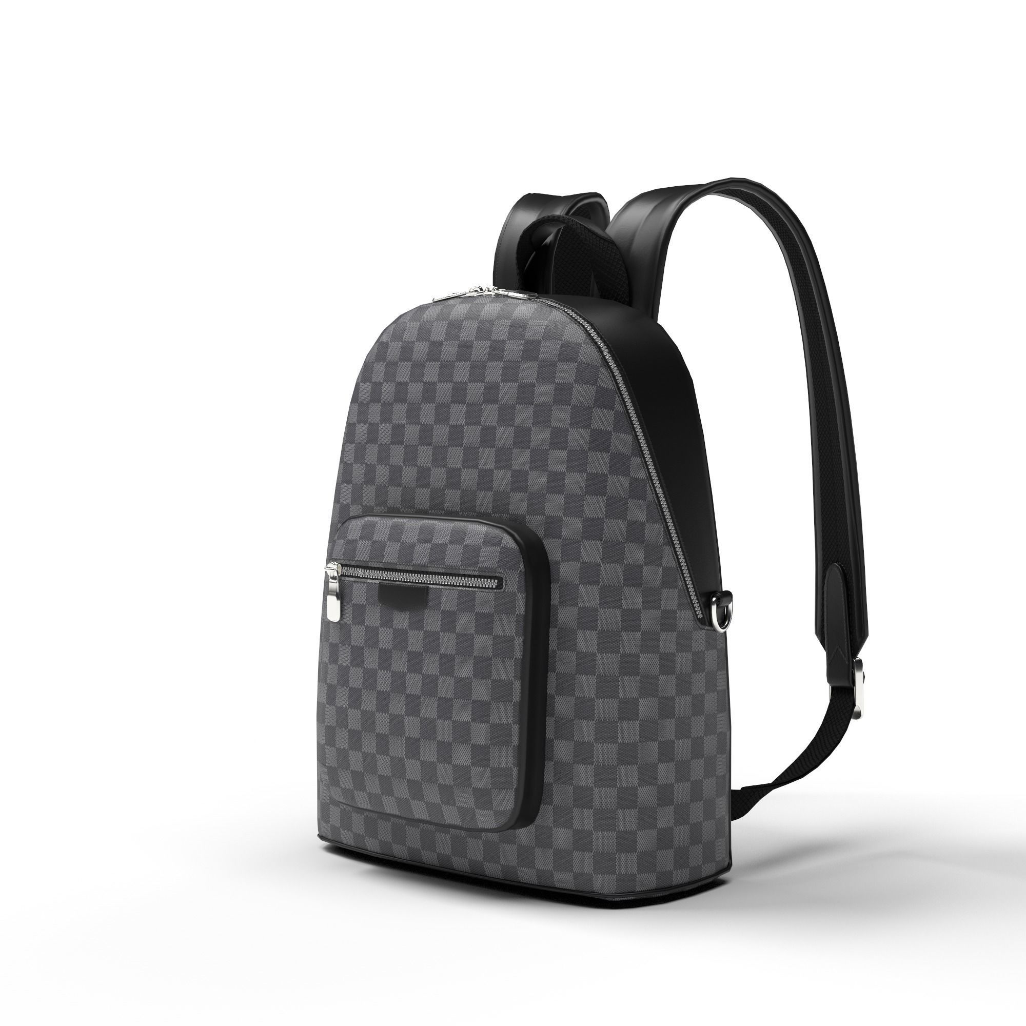 Louis-vuitton-josh-damier-graphite-canvas-bags louis vuitton ... Low-poly 3D model_4
