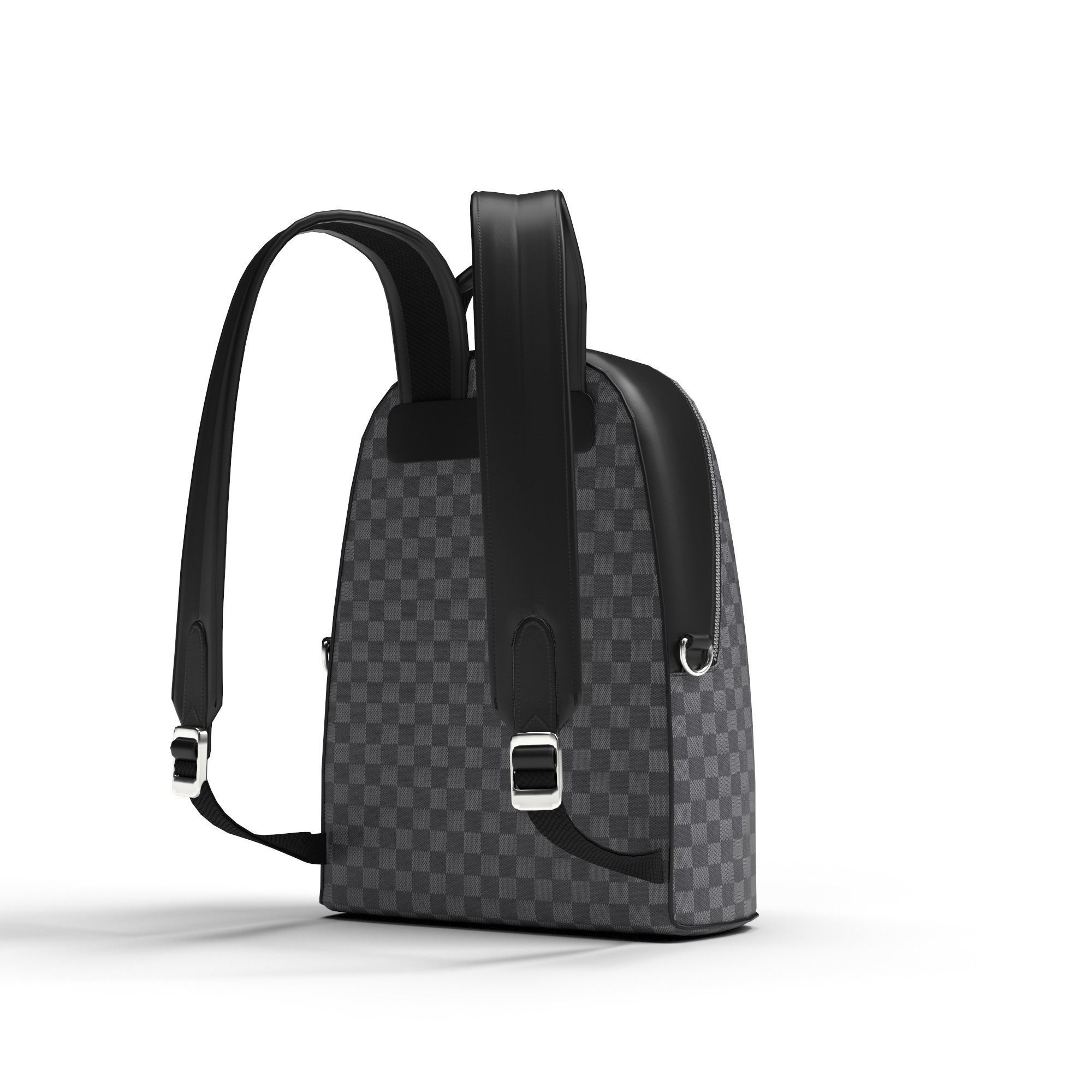 Louis-vuitton-josh-damier-graphite-canvas-bags louis vuitton ... Low-poly 3D model_9