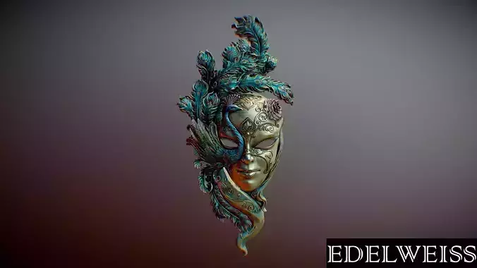 The Venetian masquerade mask