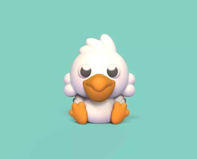 Baby Pelican 3D print model_0