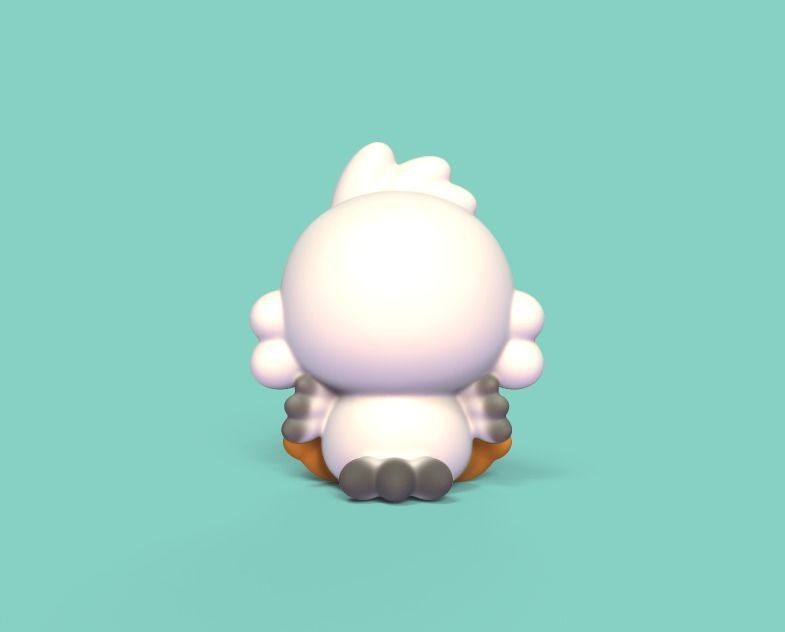 Baby Pelican 3D print model_3