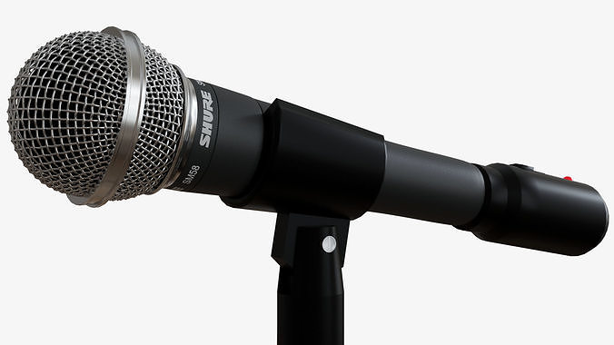 SHURE sm58  3D model
