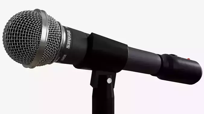 SHURE sm58  3D model