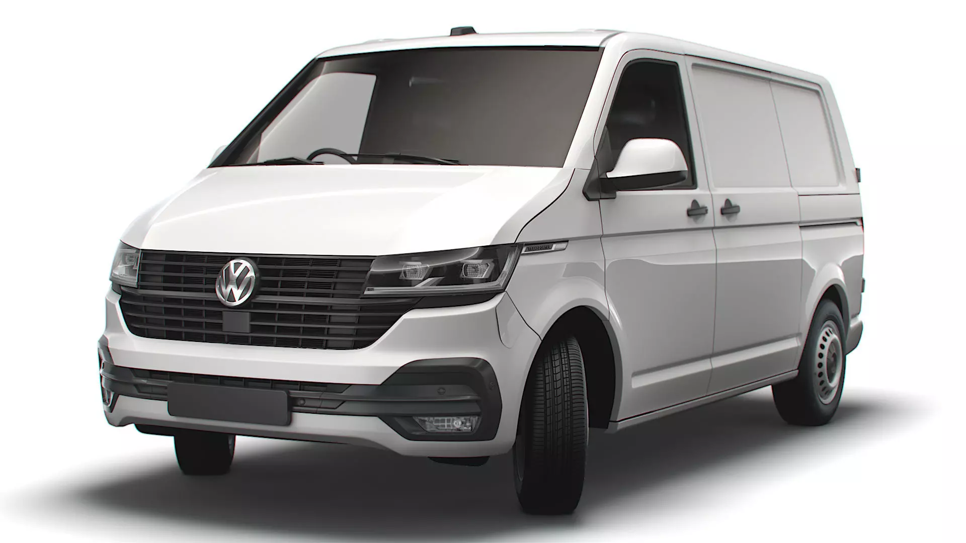 Transporter T6 1 SWB Startline UK spec 3D model_0