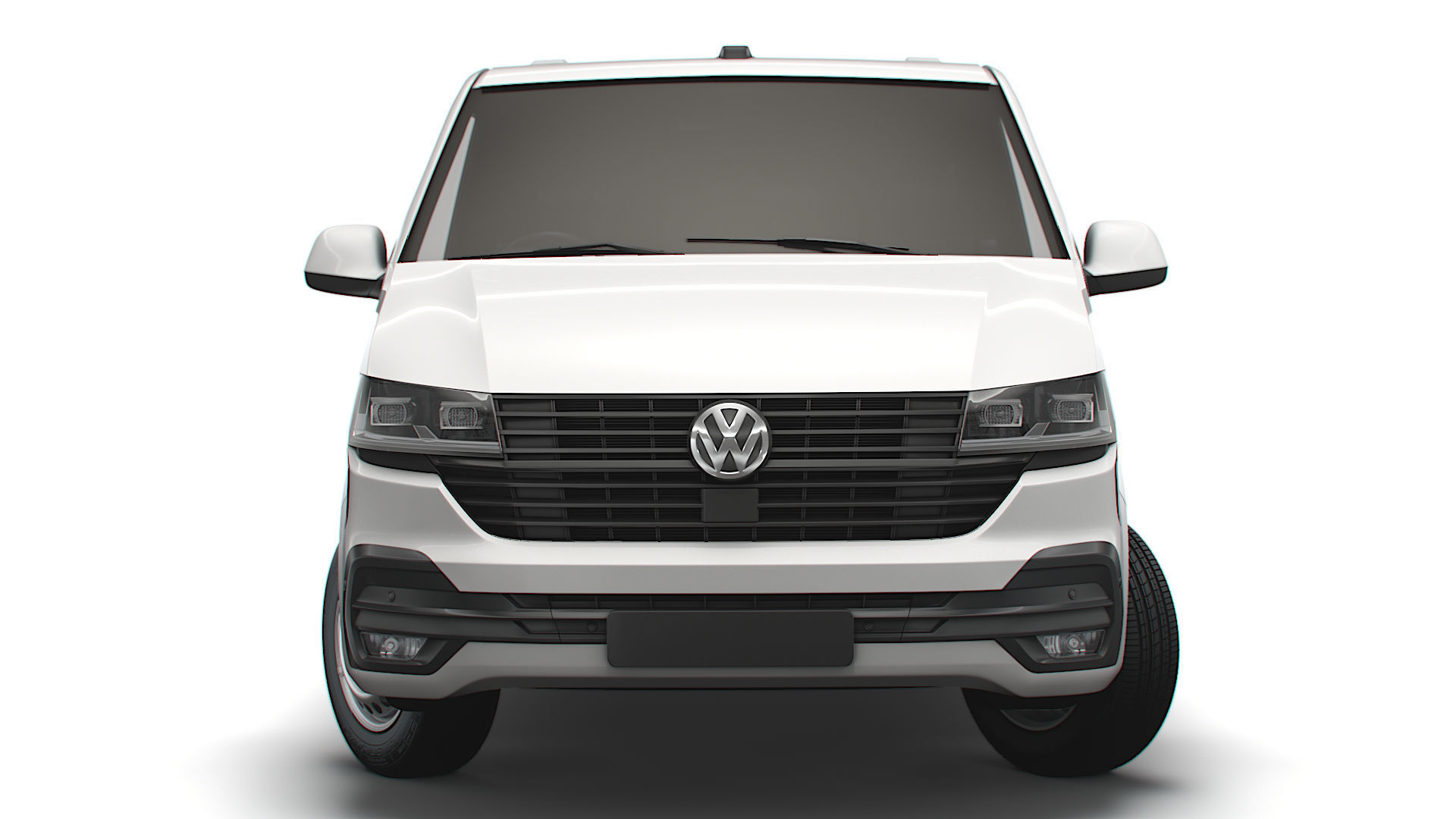 Transporter T6 1 SWB Startline UK spec 3D model_6