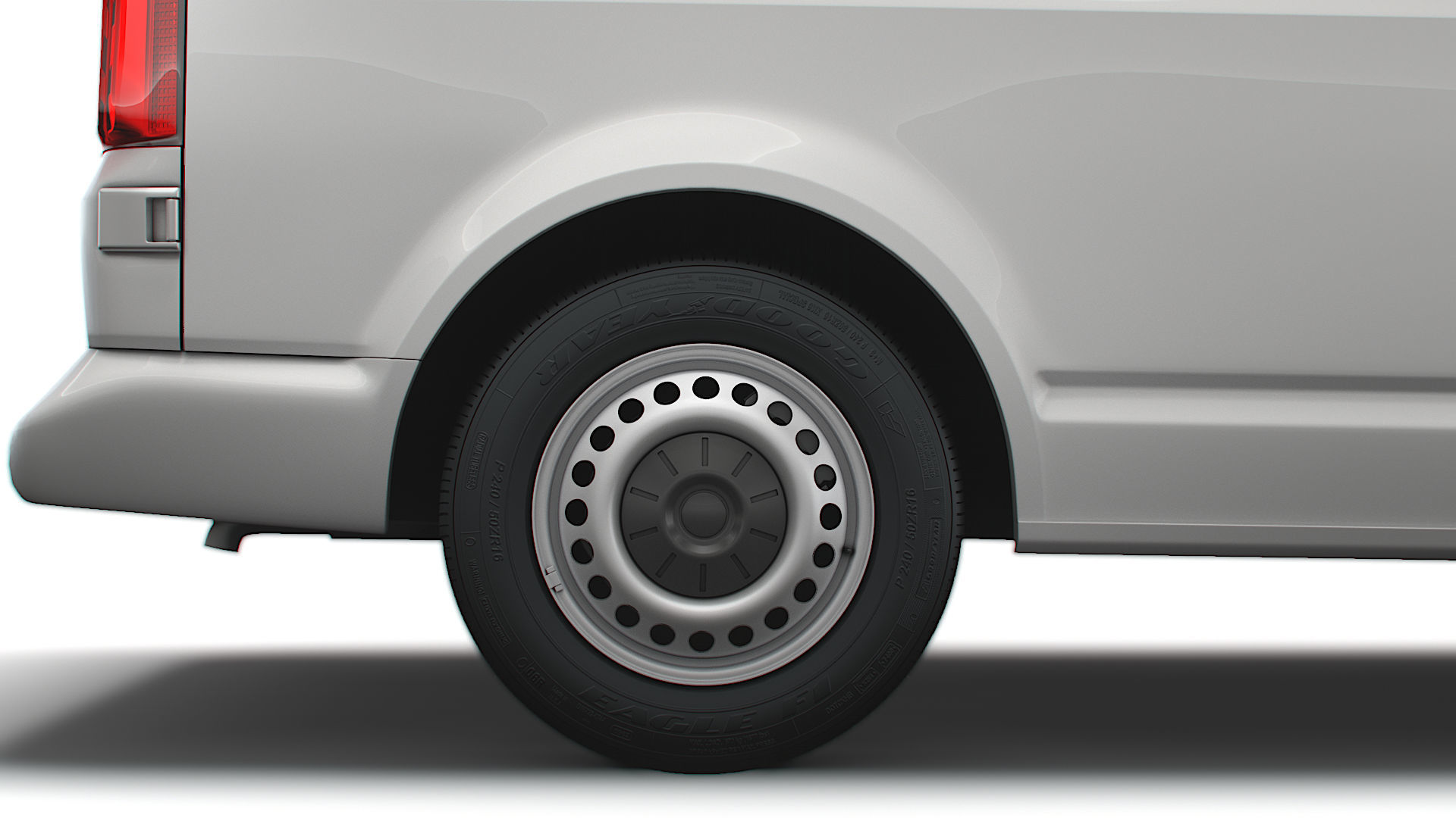 Transporter T6 1 SWB Startline UK spec 3D model_8