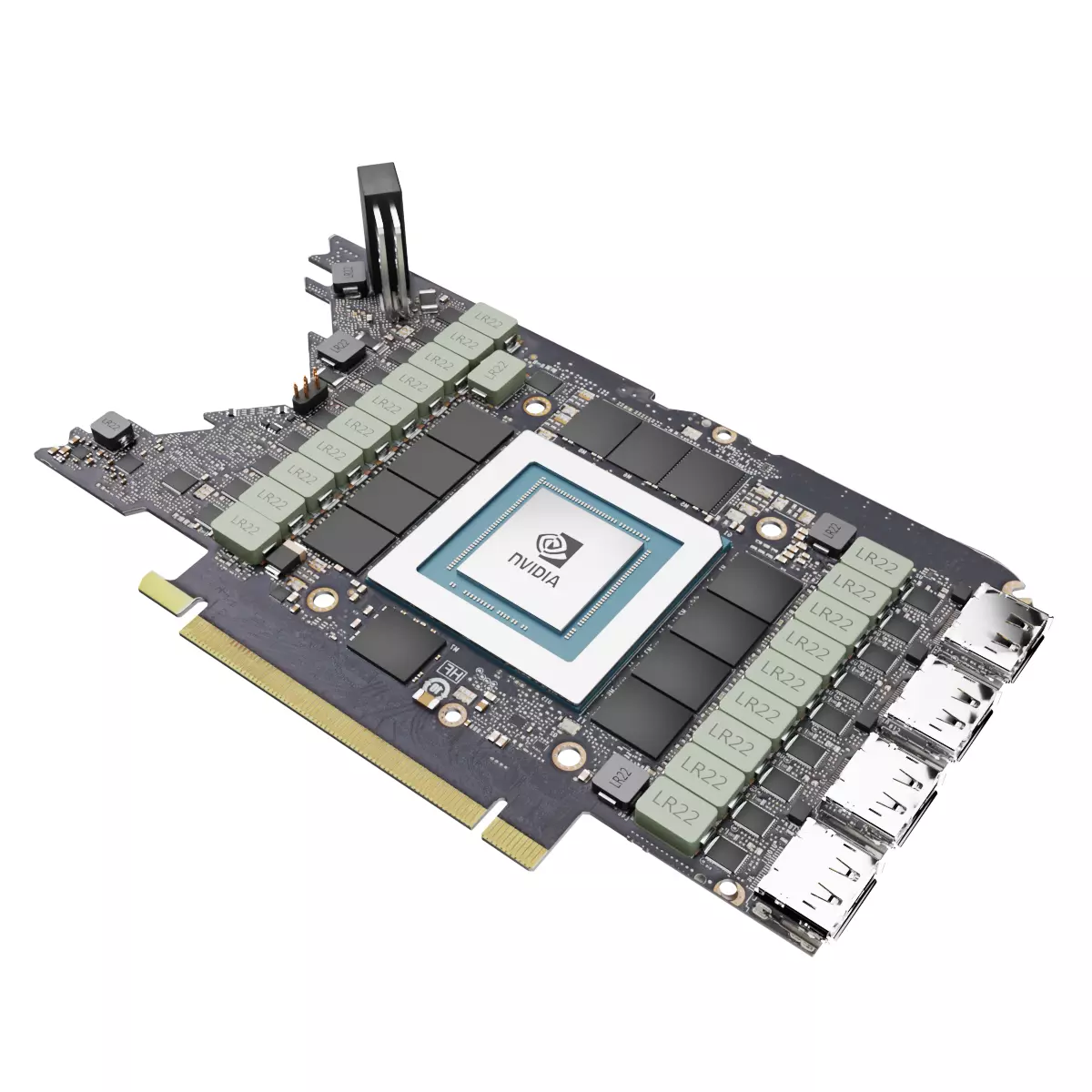 RTX 3080 pcb 3D model_0