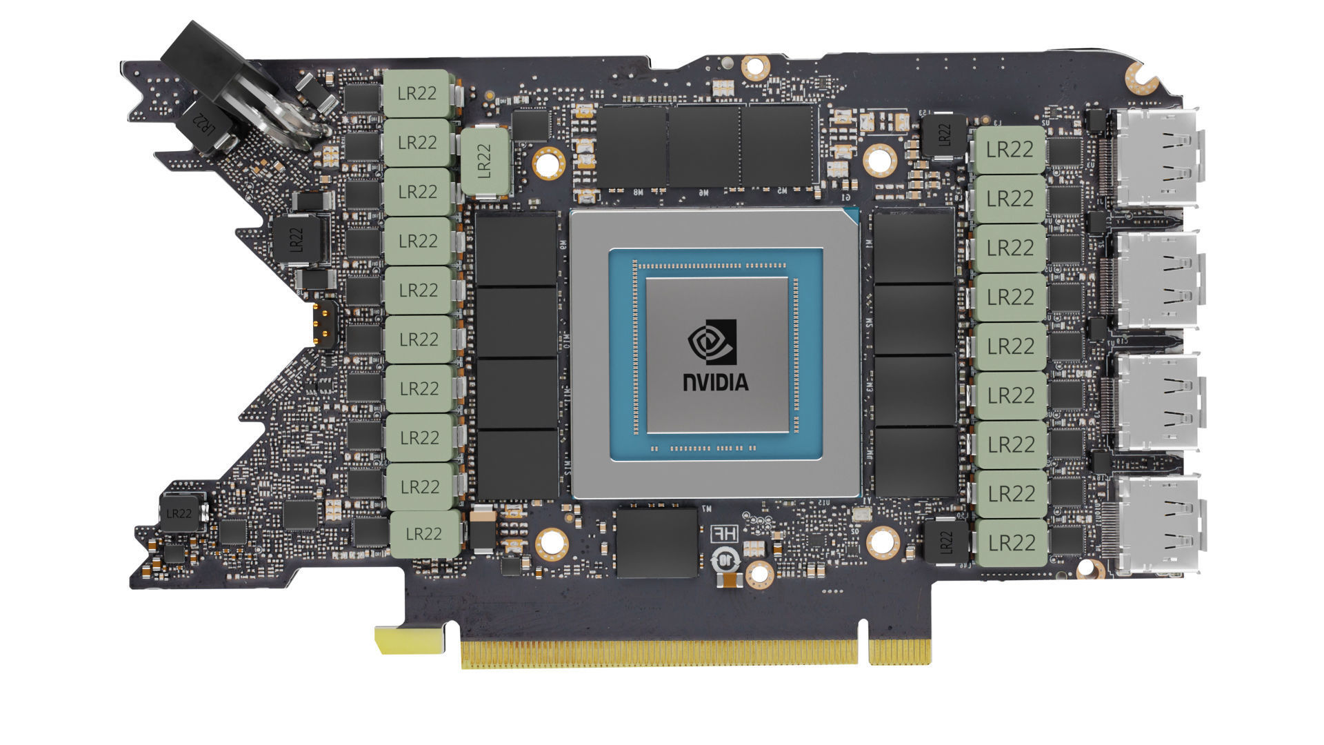 RTX 3080 pcb 3D model_10