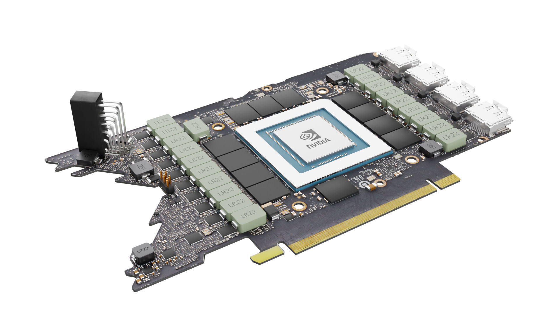 RTX 3080 pcb 3D model_5