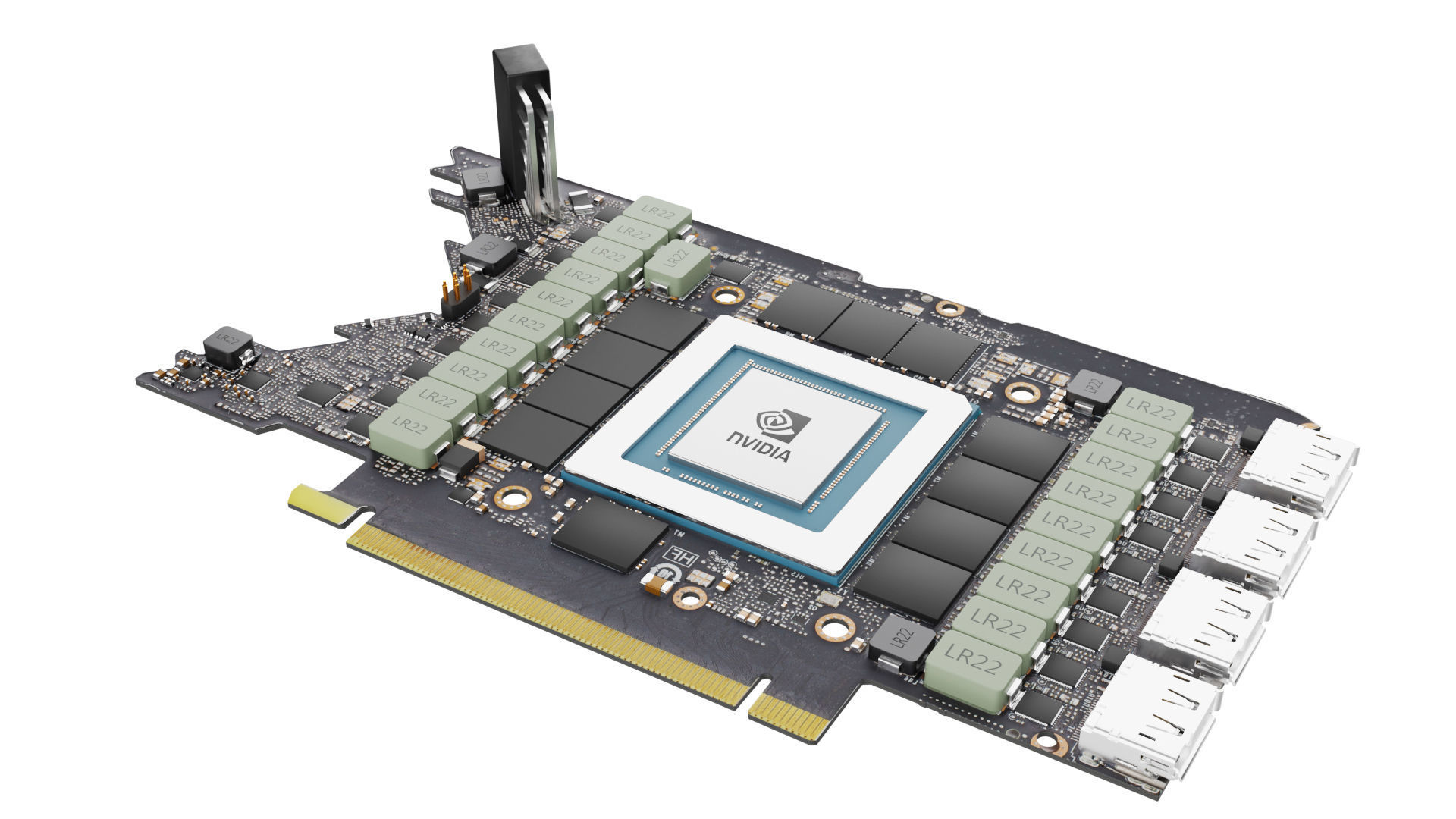 RTX 3080 pcb 3D model_3