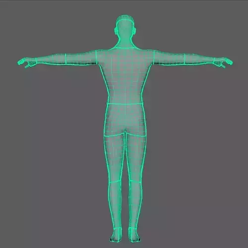 Fit Male Human Character