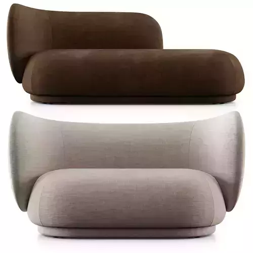 Rico Divan And 2 Seat Sofa By Ferm Living