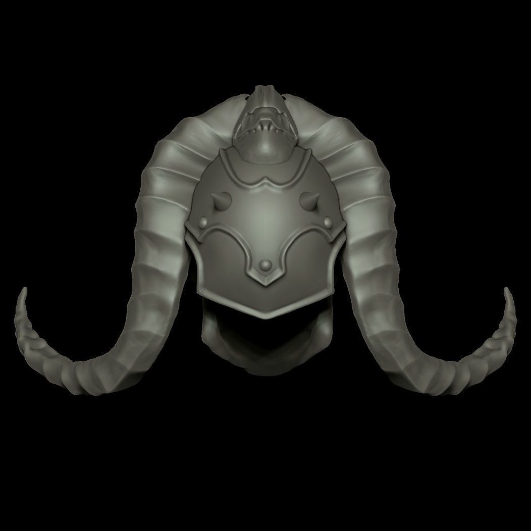 FALL OF ETERNIA SKELETOR HEAD 3D print model_3