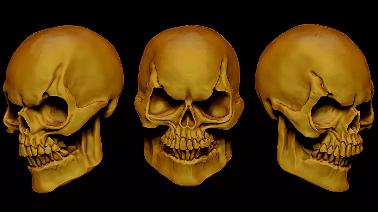 SKULL SKELETOR 3D print model_0