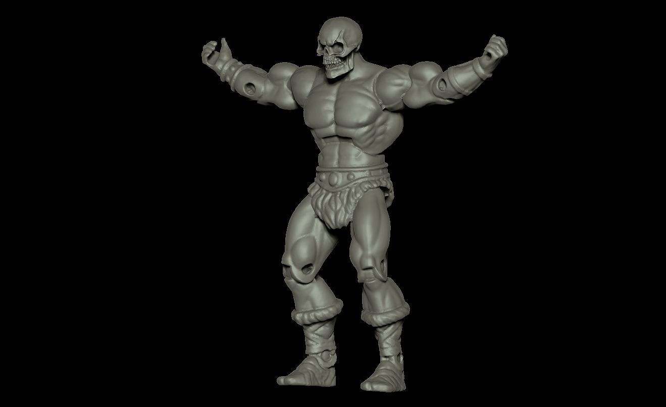 SKULL SKELETOR 3D print model_8