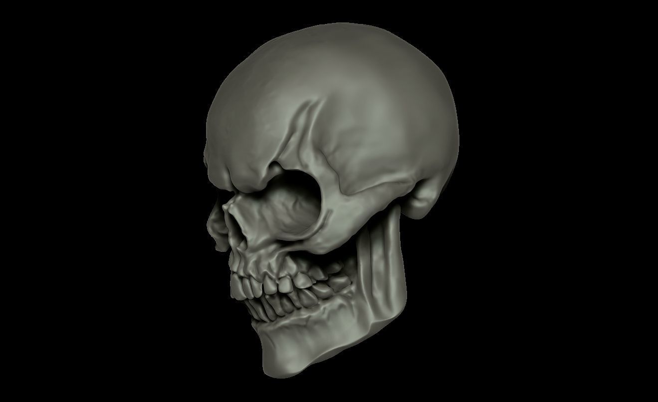 SKULL SKELETOR 3D print model_5