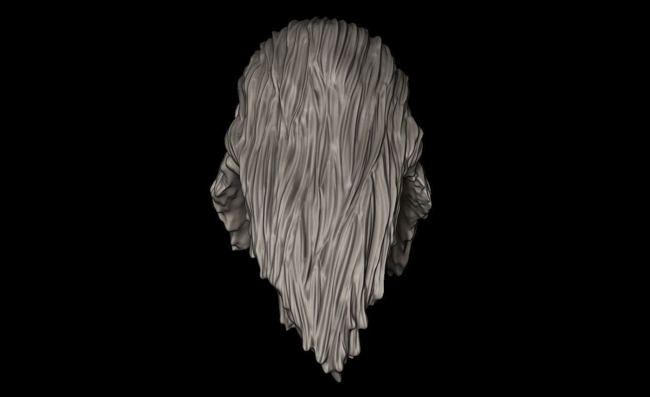 DWARF old man with long beard 3D print model_5