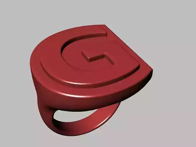 Signet G ring stl verified