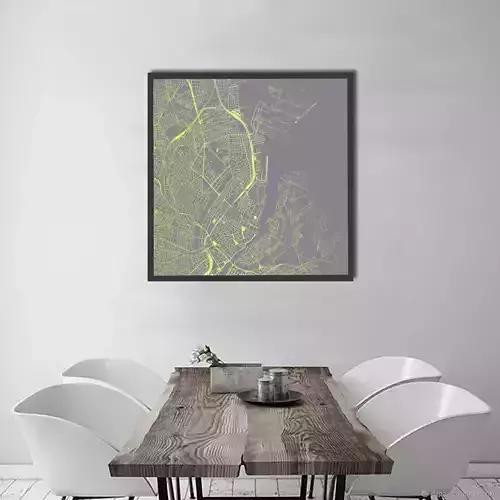 Streets and roads City Copenhagen Denmark