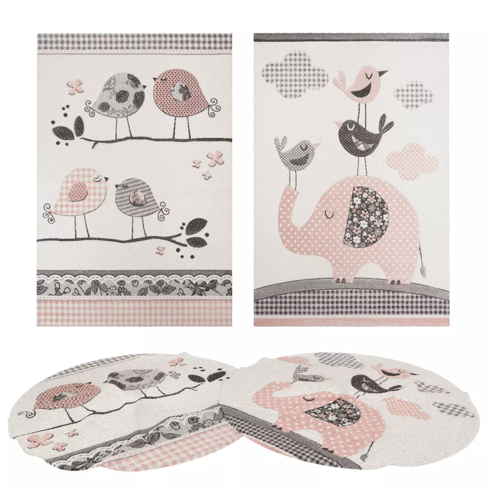 Rugs No 557 Low-poly 3D model_0