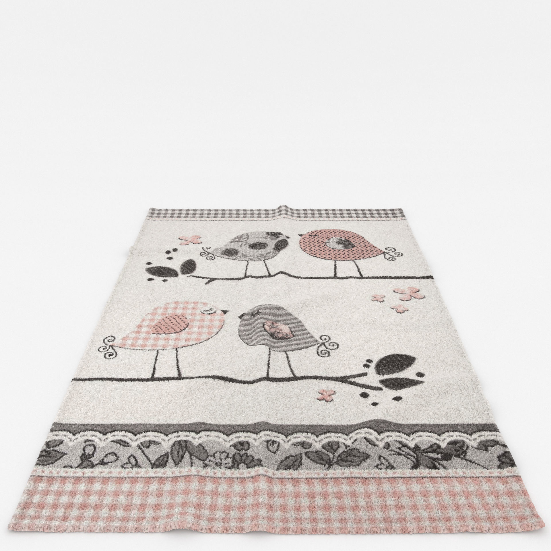 Rugs No 557 Low-poly 3D model_10