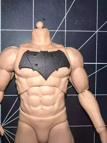 Justice League Batman Chest Emblems x2 3D print model