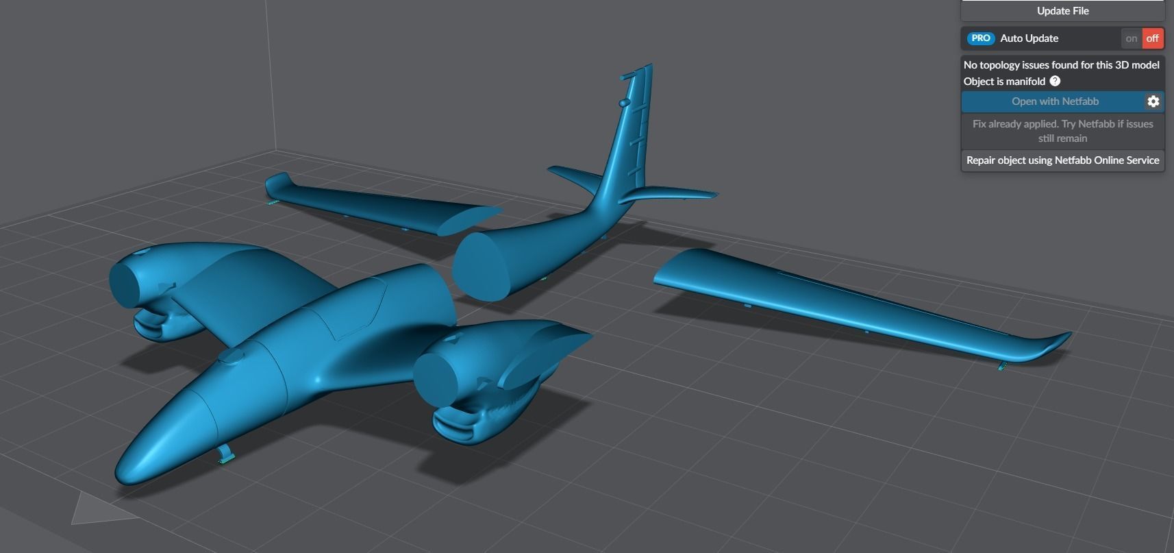 Bayraktar Akinci Scale model  3D print model_5