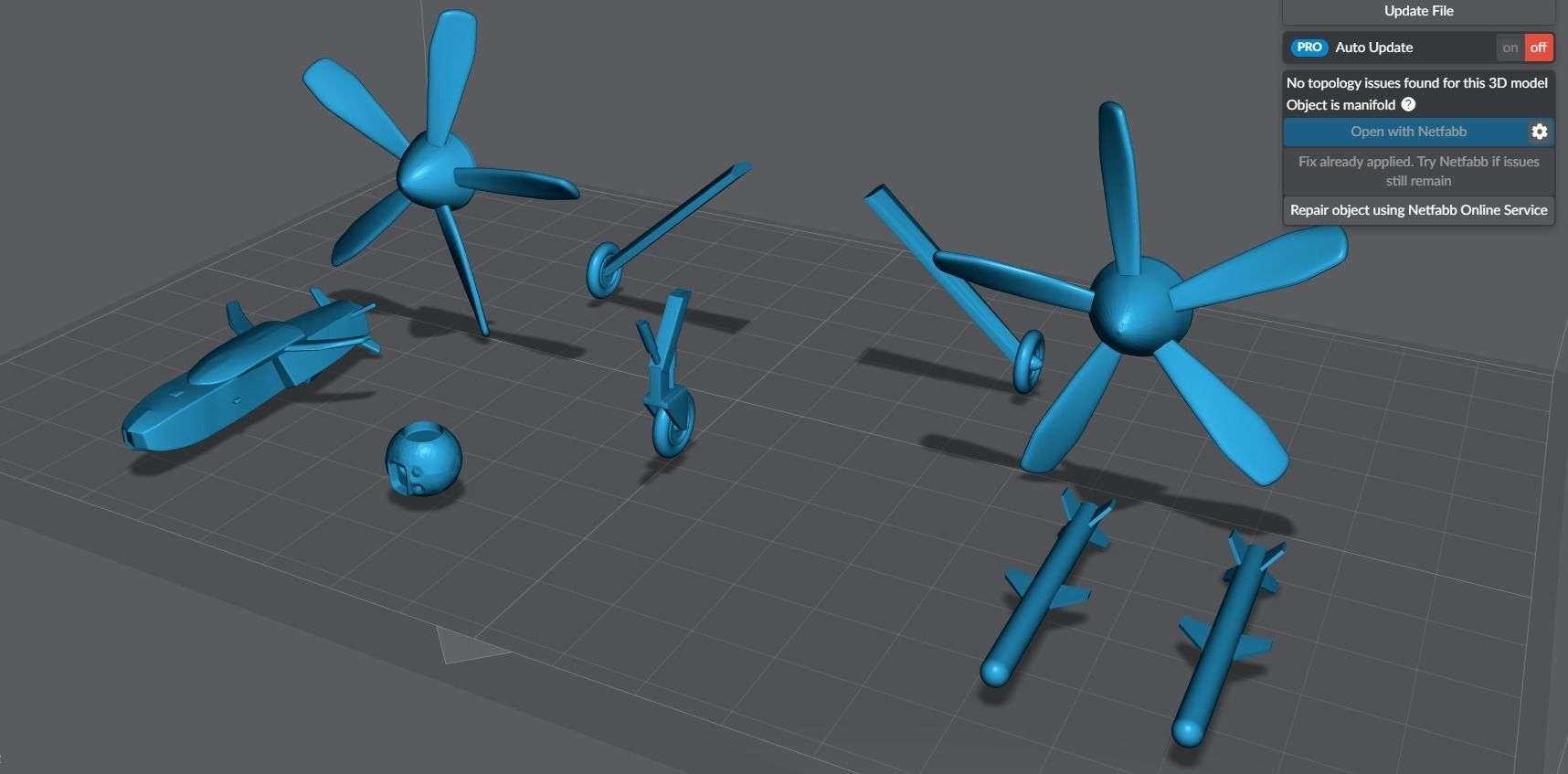 Bayraktar Akinci Scale model  3D print model_6