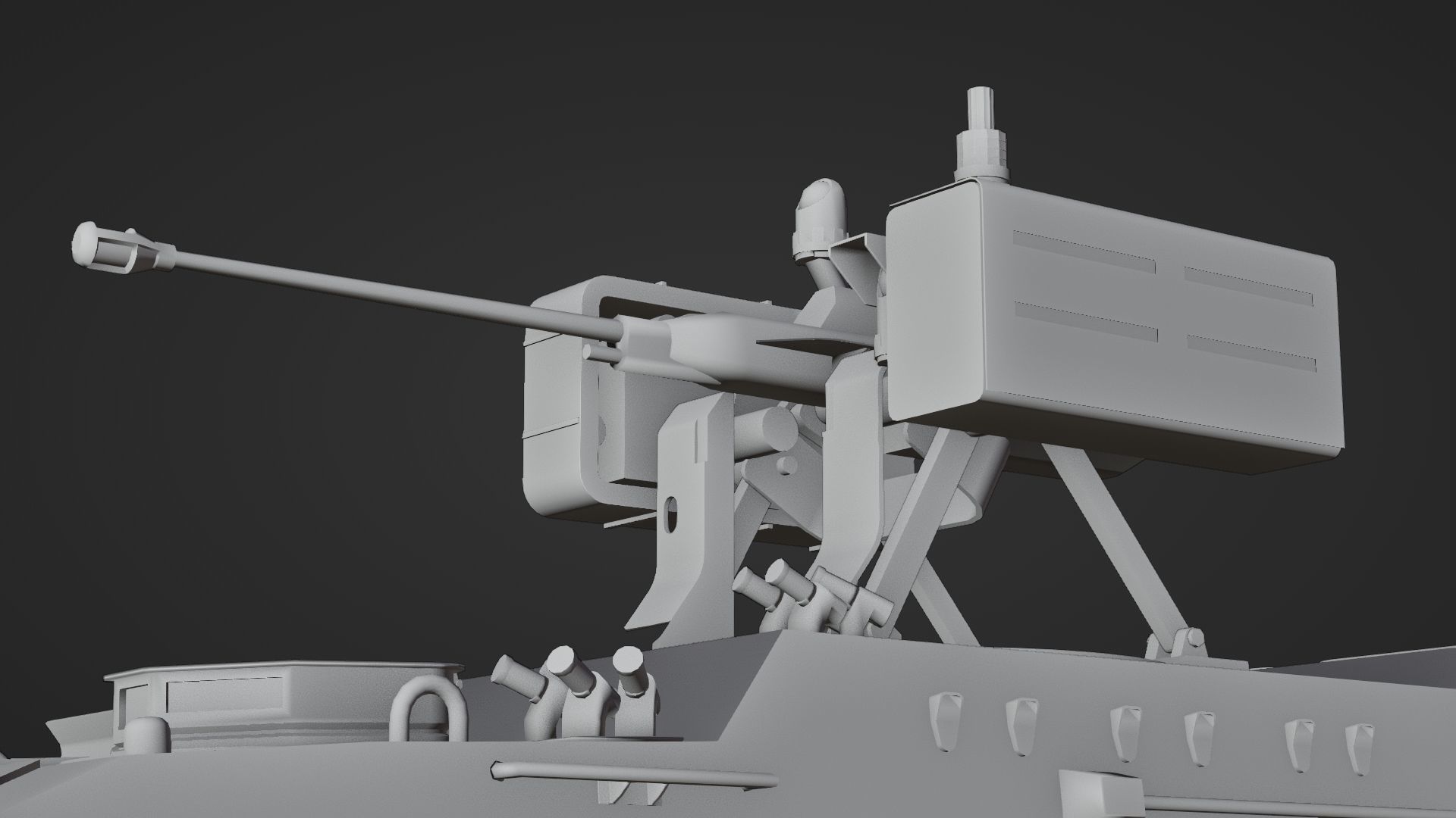 Pandur II 8x8 - Blender Asset Low-poly 3D model_26