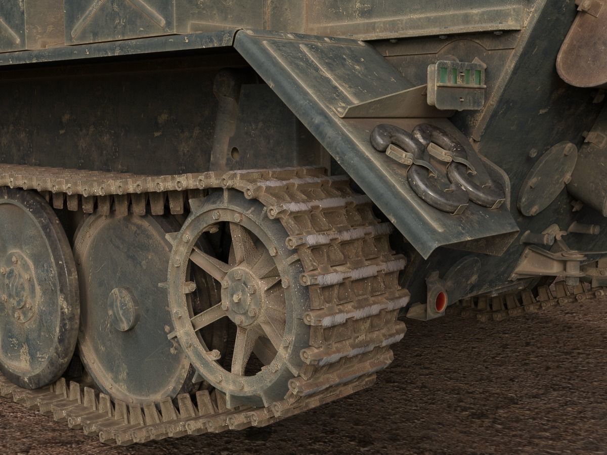 PzKpfw II Ausf L Luchs SdKfz123 3D model_14