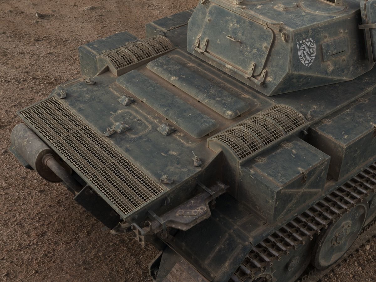 PzKpfw II Ausf L Luchs SdKfz123 3D model_5