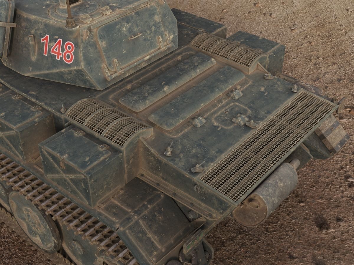 PzKpfw II Ausf L Luchs SdKfz123 3D model_6