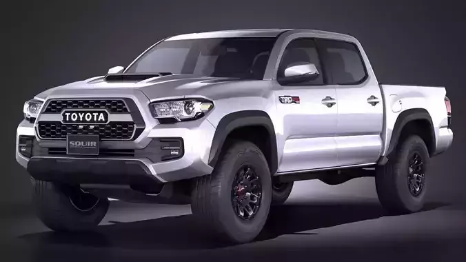 Toyota Tacoma TRD Pro 2017 3D model