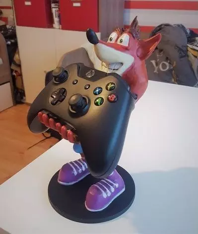 Crash Bandicoot Controller Stand 3D print model